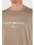 Logo Işlemeli Regular Fit Pamuklu Bisiklet Yaka T Shirt Erkek T Shirt EM001033 AF10017 M6085 5