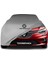 Renault Megane 4 Sedan (2016 - ) Gri Kumaş Araba Branda Logolu Penye Oto Branda 1