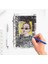 Mekanizmalı Simli ve Sulu Kapaklı Desenli Defter 5