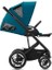 Talos S Lux (Black- River blue) Konforlu Bebek Arabası 2