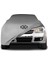 Volkswagen Golf 5 (2003 - 2008) Gri Kumaş Araba Branda Logolu Kumaş Araba Brandası Penye Oto Branda 1