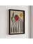 Soyut Sanat Doğal Ahşap Çerçeveli Duvar Tablosu 2