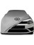 Volkswagen Polo 5 (2009 - 2017) Gri Kumaş Araba Branda Logolu Kumaş Araba Brandası Penye Oto Branda 1