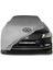Volkswagen Passat B7 Sedan (2010 - 2014) Gri Kumaş Araba Branda Logolu Kumaş Araba Brandası Penye Oto Branda 1
