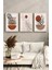 Ahşap Çerçeveli Mdf Tablo Seti Salon ve Oturma Odası Için ÇT3007 1