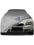 Volvo S40 (Vs) (1995 - 2004) Gri Kumaş Araba Branda Logolu Kumaş Araba Brandası Penye Oto Branda 1