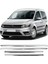 Volkswagen Caddy Uyumlu 2016-2019 Krom Yan Kapı Çıtası 4 Parça Paslanmaz Çelik 2