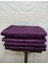 Süngerli Kaymaz Mor Renk Koltuk Çekyat Kanepe Örtüsü 5