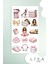 Girls Sticker Set Sevimli Pempe Temalı Sticker Set Sticker Set's 2