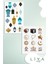Muhteşem Ramazan Sticker Set Tam 10 Sayfa Ramadan Sticker's Set Planner Ajanda Bullet Journal Için 4