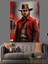 Rdr2 Dekoratif Kanvas - Mdf Ahşap Tablo 4