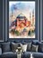 Pastel Renkli Ayasofya Camii Dekoratif Kanvas - Mdf Ahşap Tablo 1