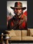 Red Dead Redemption 2 Dekoratif Kanvas - Mdf Ahşap Tablo 2