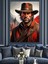 Red Dead Redemption 2 Dekoratif Kanvas - Mdf Ahşap Tablo 3