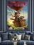 Kedi ve Uçan Balon Dekoratif Kanvas - Mdf Ahşap Tablo 2