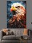 Kartal Dekoratif Kanvas - Mdf Ahşap Tablo 4