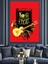 Gitarist Temalı Dekoratif Kanvas - Mdf Ahşap Tablo 3