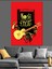 Gitarist Temalı Dekoratif Kanvas - Mdf Ahşap Tablo 4