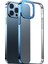 Iphone 13 Pro Max Uyumlu Kamera Lens Korumalı Kenarları Parlak Renkli Şeffaf Tasarımlı Kılıf 1