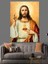 Hz Isa Jesus Christ Dekoratif Kanvas - Mdf Ahşap Tablo 3