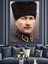 Mustafa Kemal Atatürk Dekoratif Kanvas - Mdf Ahşap Tablo 2
