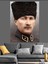 Mustafa Kemal Atatürk Dekoratif Kanvas - Mdf Ahşap Tablo 3
