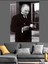 Mustafa Kemal Atatürk Dekoratif Kanvas - Mdf Ahşap Tablo 3