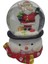 Snowball 65MM Kar Küre Biblo Yılbaşı Noel Baba Kardan Adam Cam Poliresin Fener Çam Ağaç 1 Adet 1