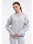 Wl Doına 16MS438 5fx Grı Melanj Kadın Sweatshirt 1