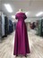Şalkaya Beli Drape Ip Askılı Yırtmaçlı Uzun Saten Abiye Özel Gün Elbisesi 2
