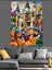 LEGO Adamlar ve Şato Dekoratif Kanvas - Mdf Ahşap Tablo 1