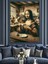 Mona Lisa Pop Art Dekoratif Kanvas - Mdf Ahşap Tablo 4