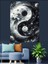 Ying Yang Denge Dekoratif Kanvas - Mdf Ahşap Tablo 4