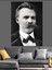 Friedrich Nietzsche Dekoratif Kanvas - Mdf Ahşap Tablo 4