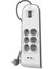 BSV604VF2M-V2 6'lı 2m Akım Koruma Priz+2x Usb-A 1