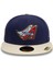 La Angels Visor Clip Navy 59FIFTY 1