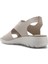 TRV2752.ZFX Altın Kadın Comfort Sandalet 3