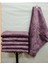 Lila Renk Süngerli Koltuk Çekyat Kanepe Örtüsü 2