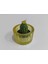 Sarı Mini 5,5x3,5 cm Kase Lokumluk Reçellik Tealightlık Mumluk Cam Kaktüs Tealight Mum 1 Adet 1