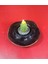 Sarı Mini 5,5x3,5 cm Kase Lokumluk Reçellik Tealightlık Mumluk Cam Kaktüs Tealight Mum 1 Adet 2