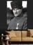 Mustafa Kemal Atatürk Dekoratif Kanvas - Mdf Ahşap Tablo 2
