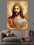 Hz Isa Jesus Christ Dekoratif Kanvas - Mdf Ahşap Tablo 2