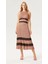 Halter Yaka Midi Elbise 1