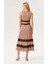 Halter Yaka Midi Elbise 2