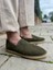 Yeti Leather Espadril Deri Günlük Erkek Ayakkabı Haki 2