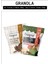 Yer Fıstığı Kakao ve Proteinli Glutensiz Kaju Keten Tohumu granola Paketi x2 1