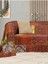 Latuda - Soft Dijital Baskılı Kaymaz Çekyat Örtüsü ve Koltuk Şalı 180X220 3