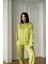 Ipek Saten Pijama Yağ Yeşili - Xl 5