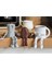 3D Kahve Köşesi Sevimli Biblo Seti 3'lü,kahve Çekirdeği,beyaz Kahve Kupası,moko Pot,coffee Set 1