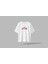 Göktürkçe Türk Yazısı ve Ay Yıldız Siyah Yazılı Tarihi Liderler Baskılı Oversize Unisex Beyaz T-Shirt 1